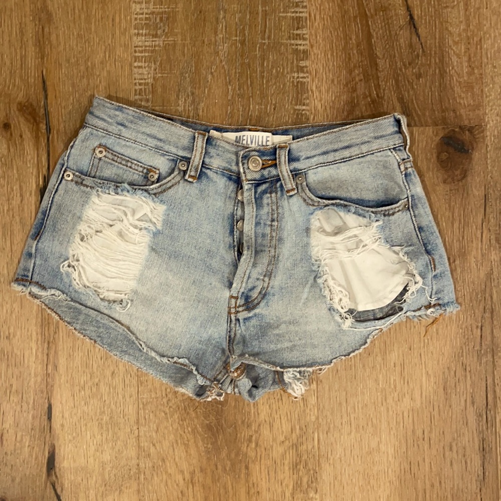 Brandy Melville Jean Shorts